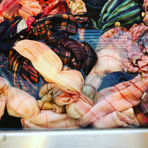 Distressed Custom bleached Flannel Shirts OOAK - Picture 6 of 8